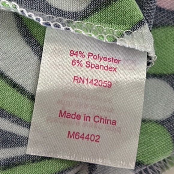 NWT Macbeth Collection by Margaret Josephs Printed Flared Pants - L - Picture 9 of 11